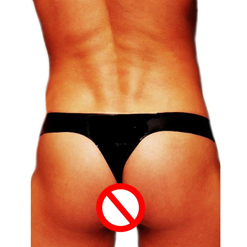 High Quality Natural Latex Panties Fine Male Gay Slut Temptation Pants Clothes Erotic Penis Underwear
