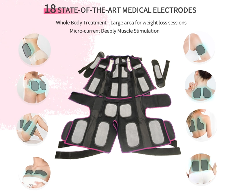 Professional EMS Elektroden EMS Slimming Massage Suit