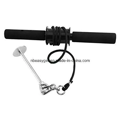 Wrist and Forearm Blaster, Wrist Roller and Forearm Roller Trainer with Non-Slip Handle and Nylon Webbing Rope for Arm Strength Training Esg10339