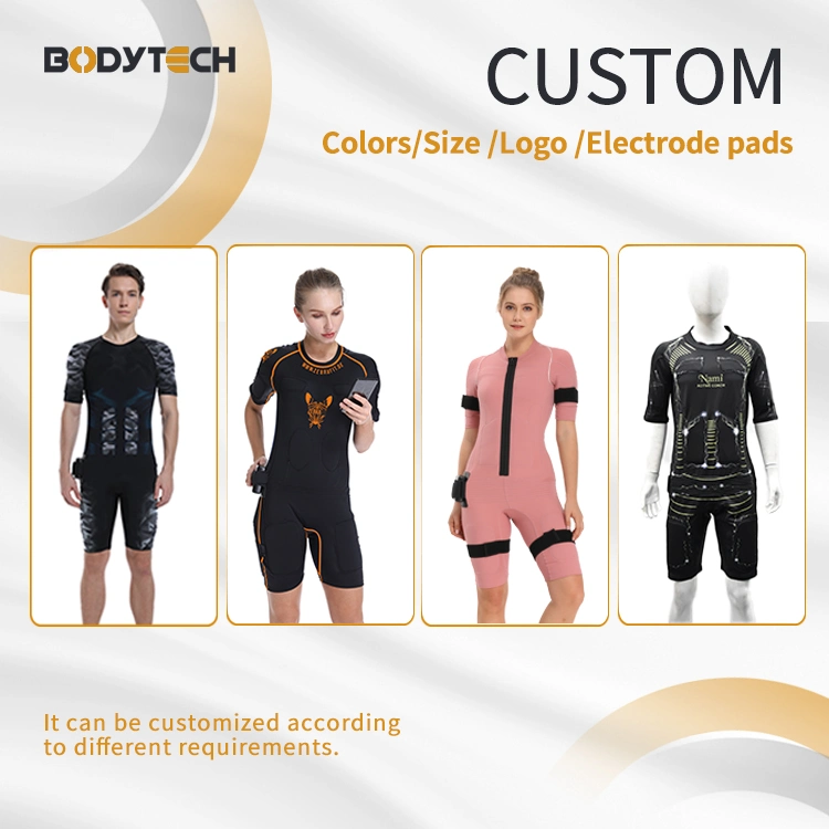 Customized EMS Training Suit Digital Electrical Stimulation EMS Training Suit Personal Wireless Electro Muscle Stimulator
