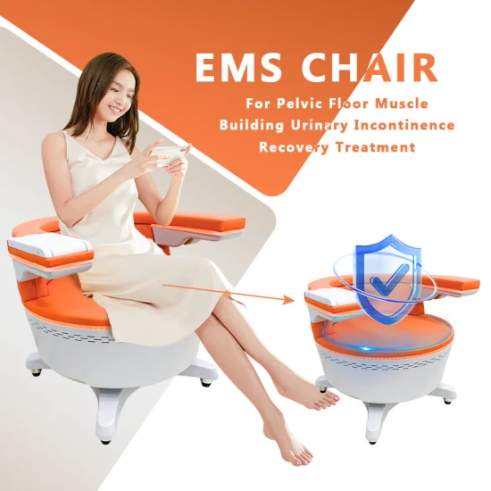 Contour Legacy Entraîneur de fauteuil musculaire du plancher pelvien Renforcer le muscle du plancher musculaire Machine EMS Incontinence Chaise EMS Équipement de physiothérapie
