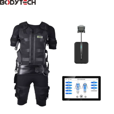 Bodytech sans fil EMS Combinaison d'entraînement Perte de poids Corps entier Stimulation musculaire électrique Veste d'entraînement