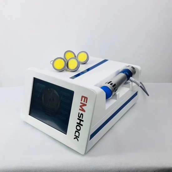 Portable EMS Vacuum Shockwave Therapy Emshock Soulagement de la douleur Shockwave Physiotherapy Beauty Machine