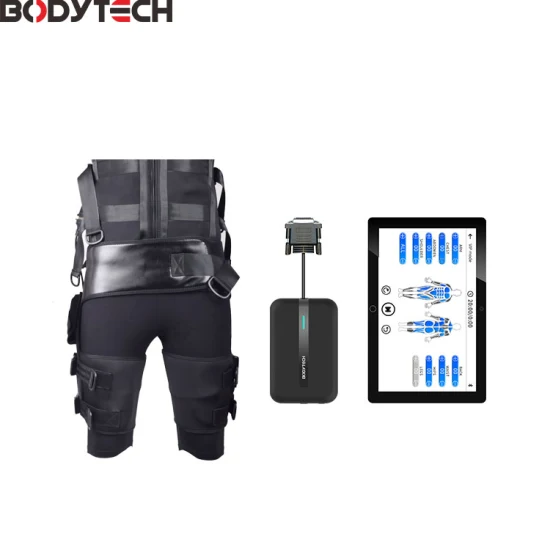 Bodytech Professional 20 minutes EMS Elektroden 1V2 sans fil EMS Fitness Suit électrostimulation