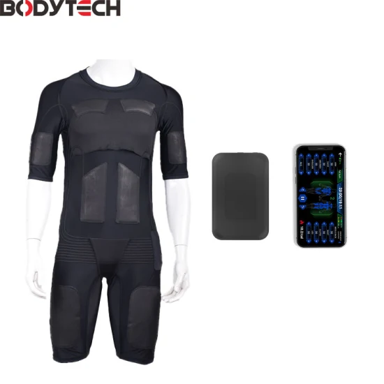 Stimulateur musculaire EMS Brûleur de graisse Combinaison d'entraînement Muscle Exerciser Body Suit avec EMS